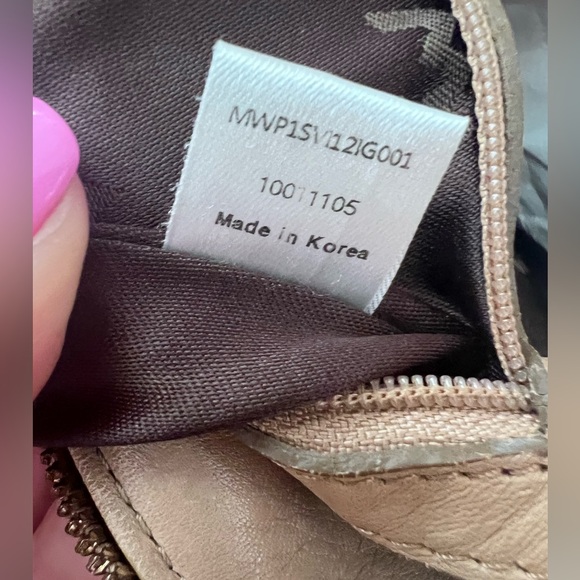 MCM Visetos Leather 2way Shoulder Bag - Picture 14 of 17